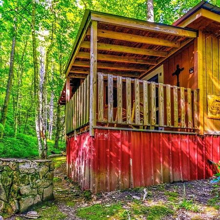 Panther Creek Cabins Cherokee Exteriör bild