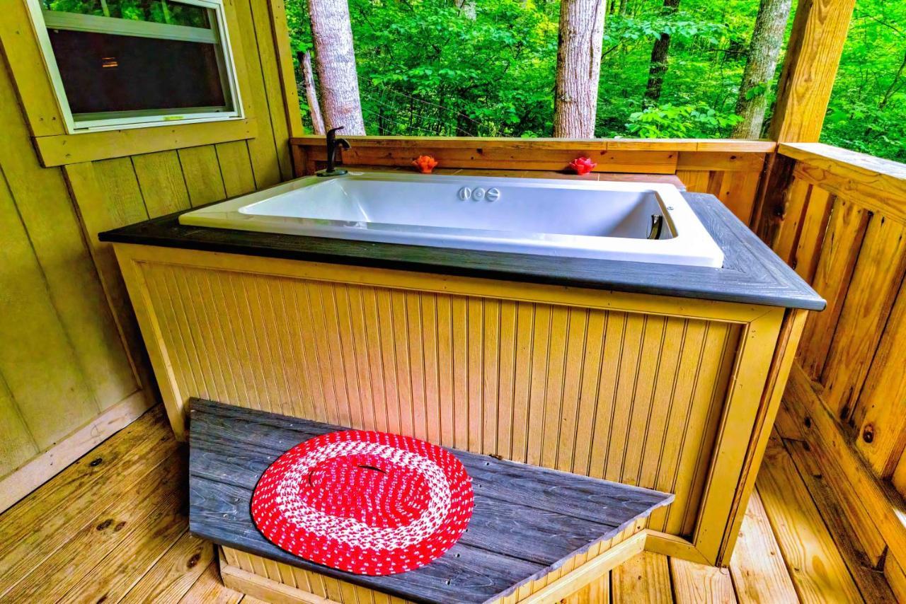 Panther Creek Cabins Cherokee Exteriör bild