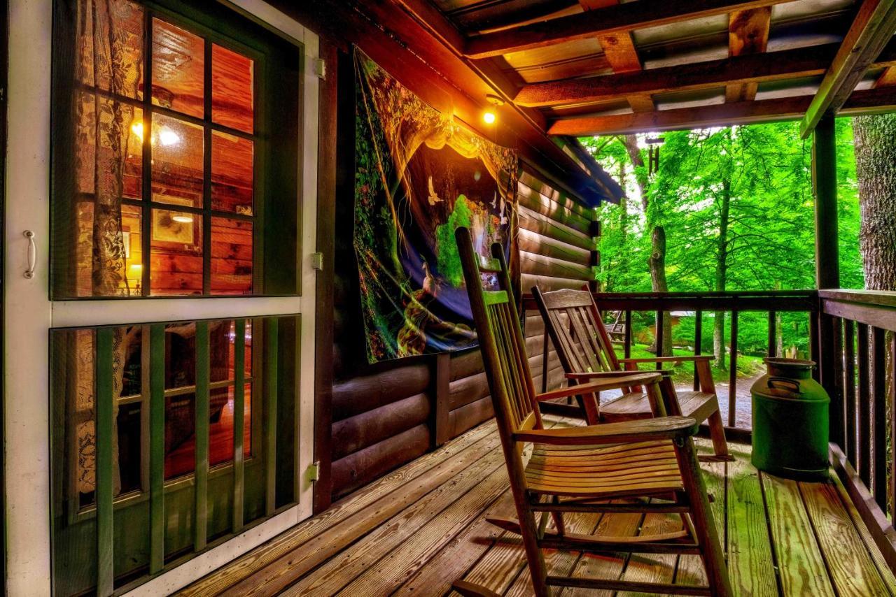 Panther Creek Cabins Cherokee Exteriör bild