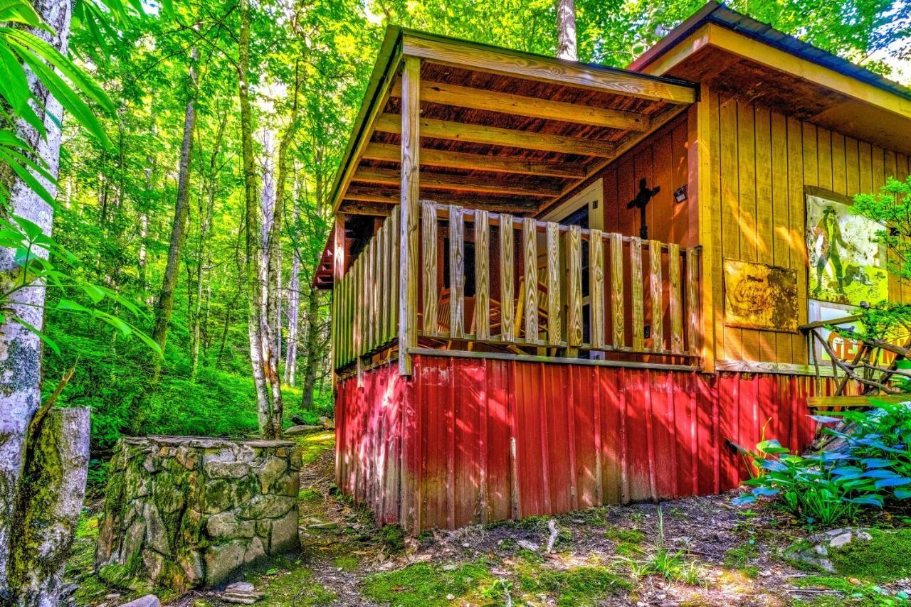 Panther Creek Cabins Cherokee Exteriör bild