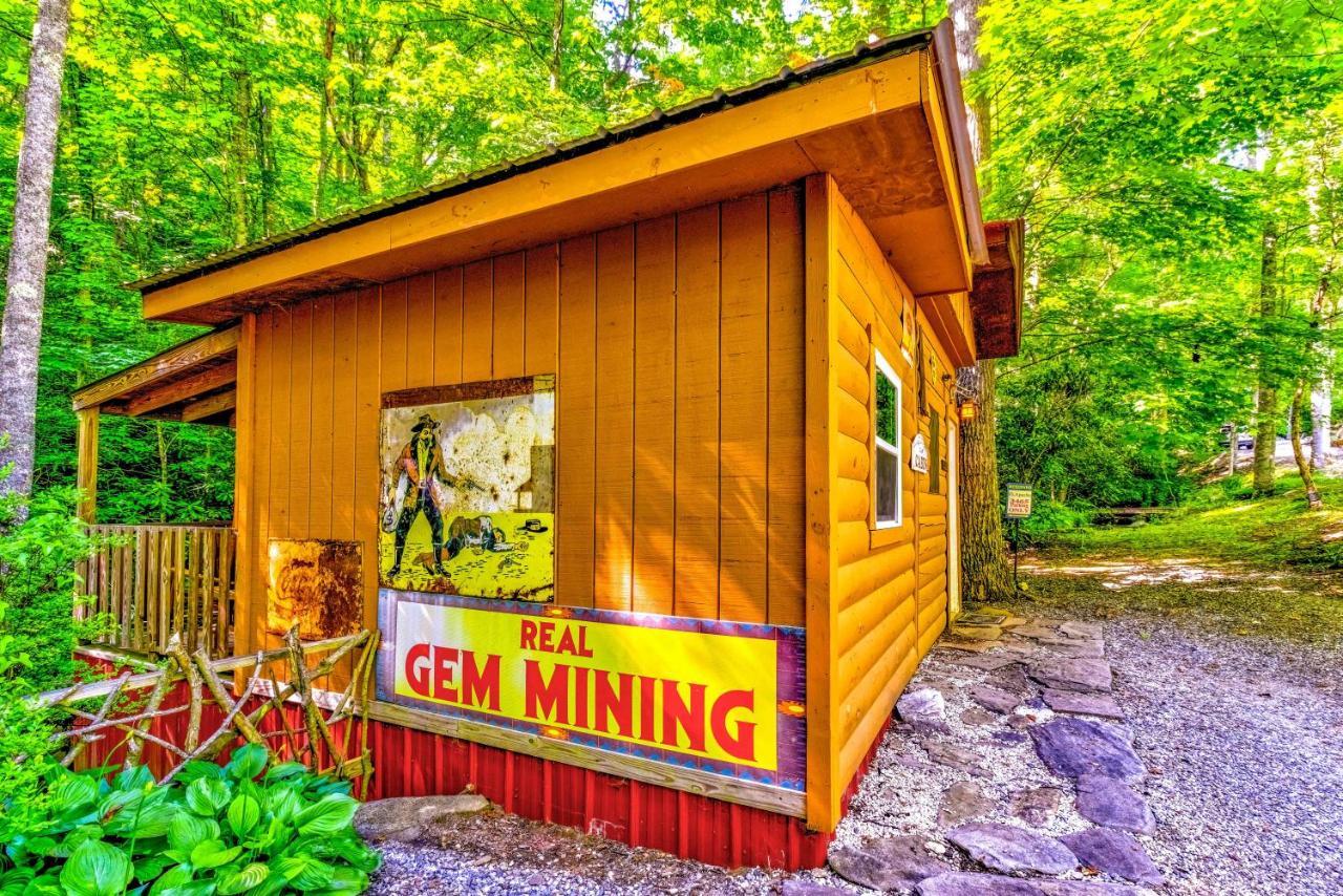 Panther Creek Cabins Cherokee Exteriör bild