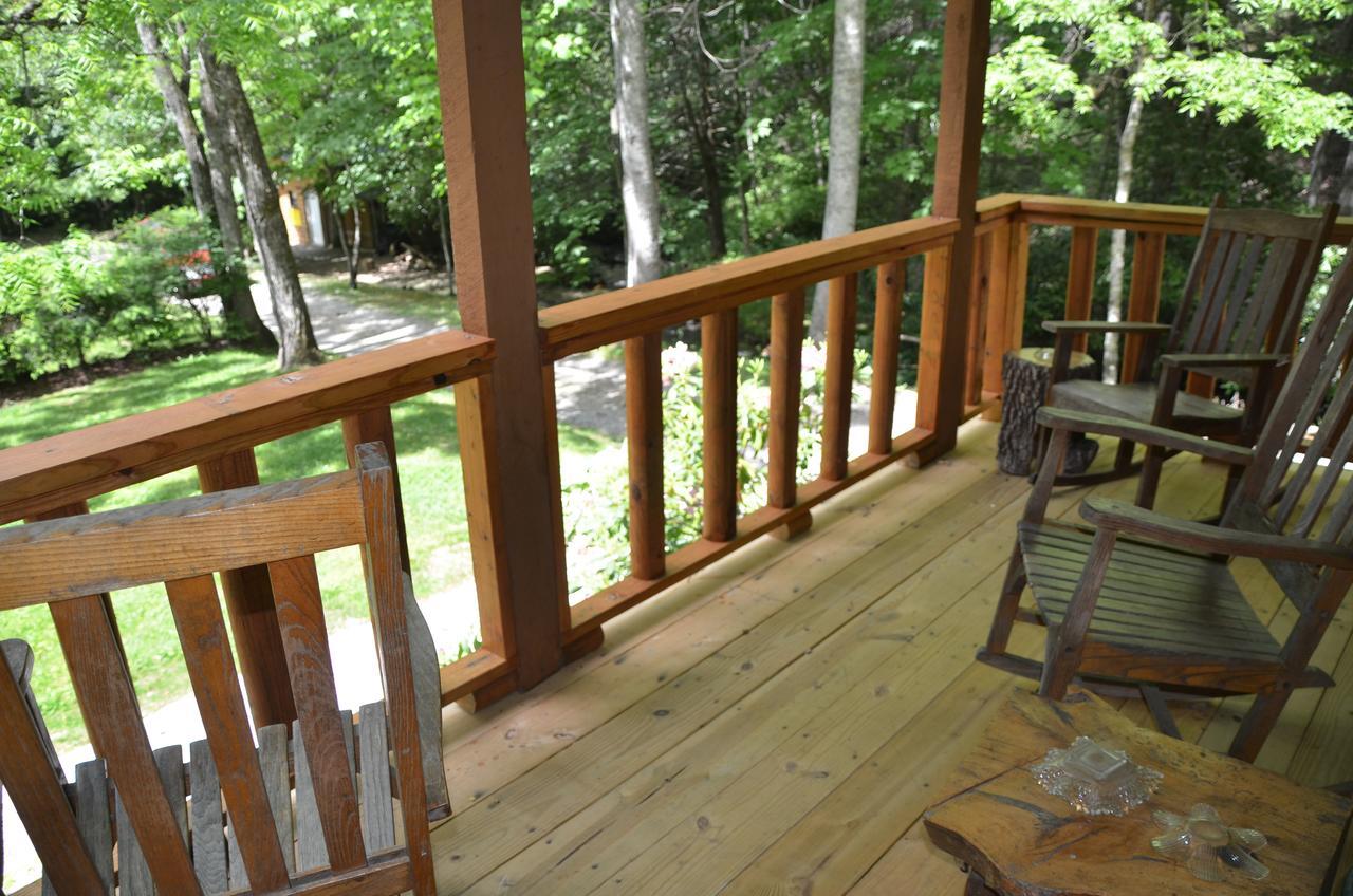 Panther Creek Cabins Cherokee Exteriör bild